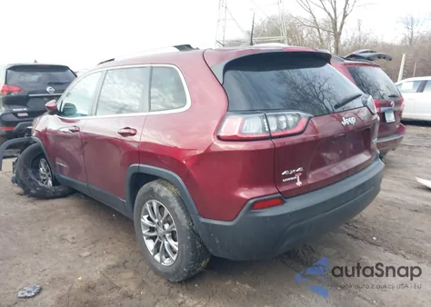 2021 Jeep Cherokee Latitude Plus 4X4 z USA, uszkodzony, nr VIN 1C4PJMLB2MD154692
